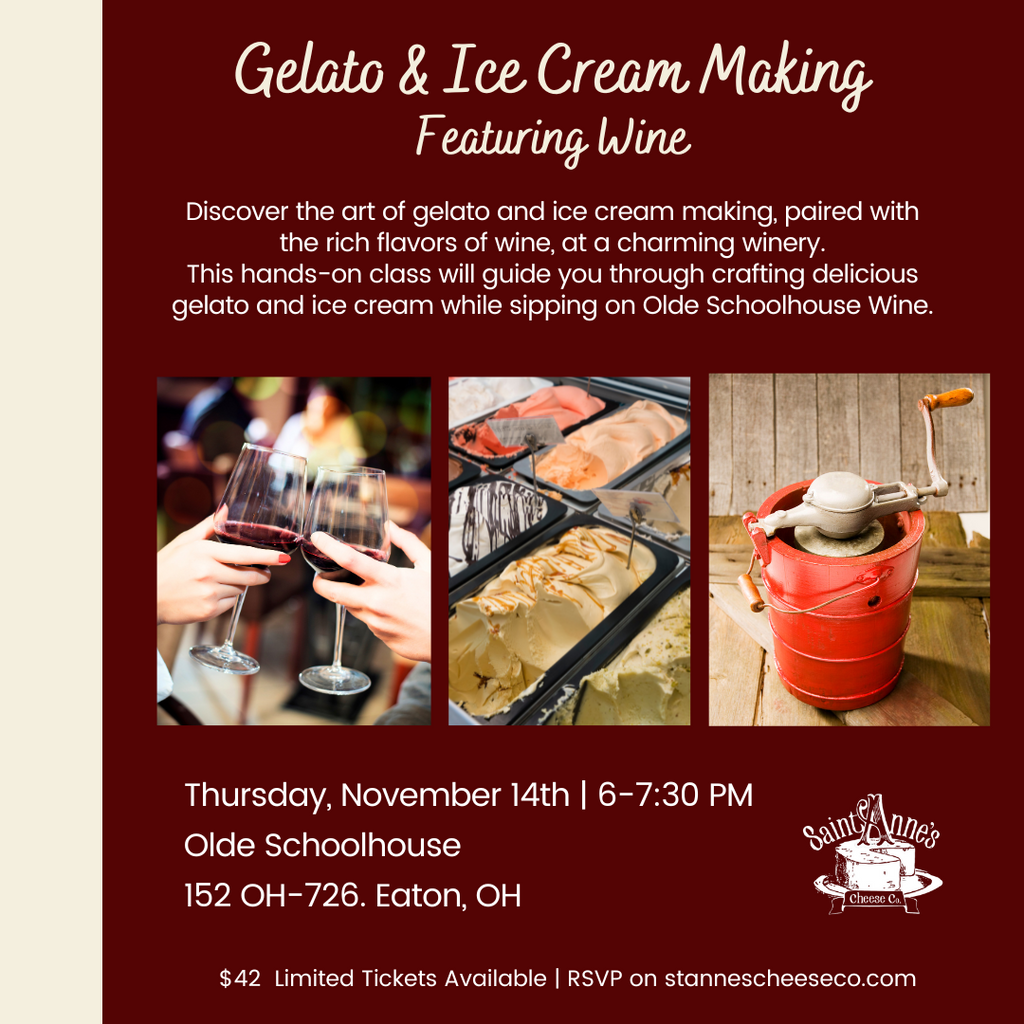 Gelato & Ice Cream Making Class