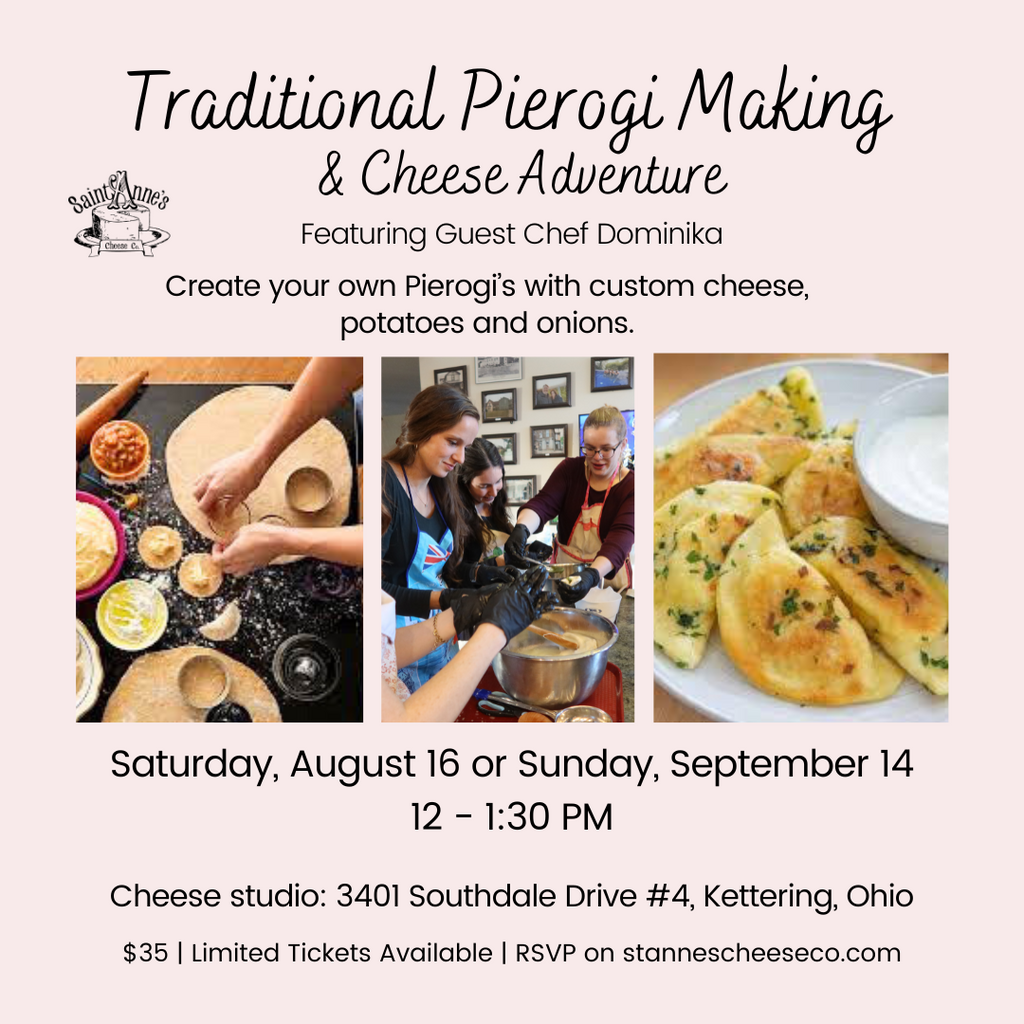 Traditional Pierogi Making & Cheese Adventure