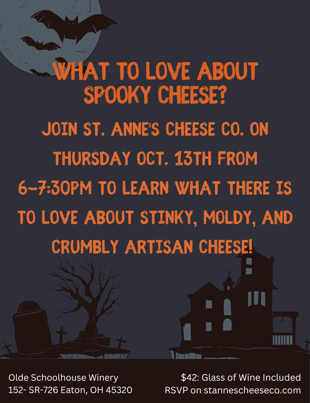Spooky Cheese Event
